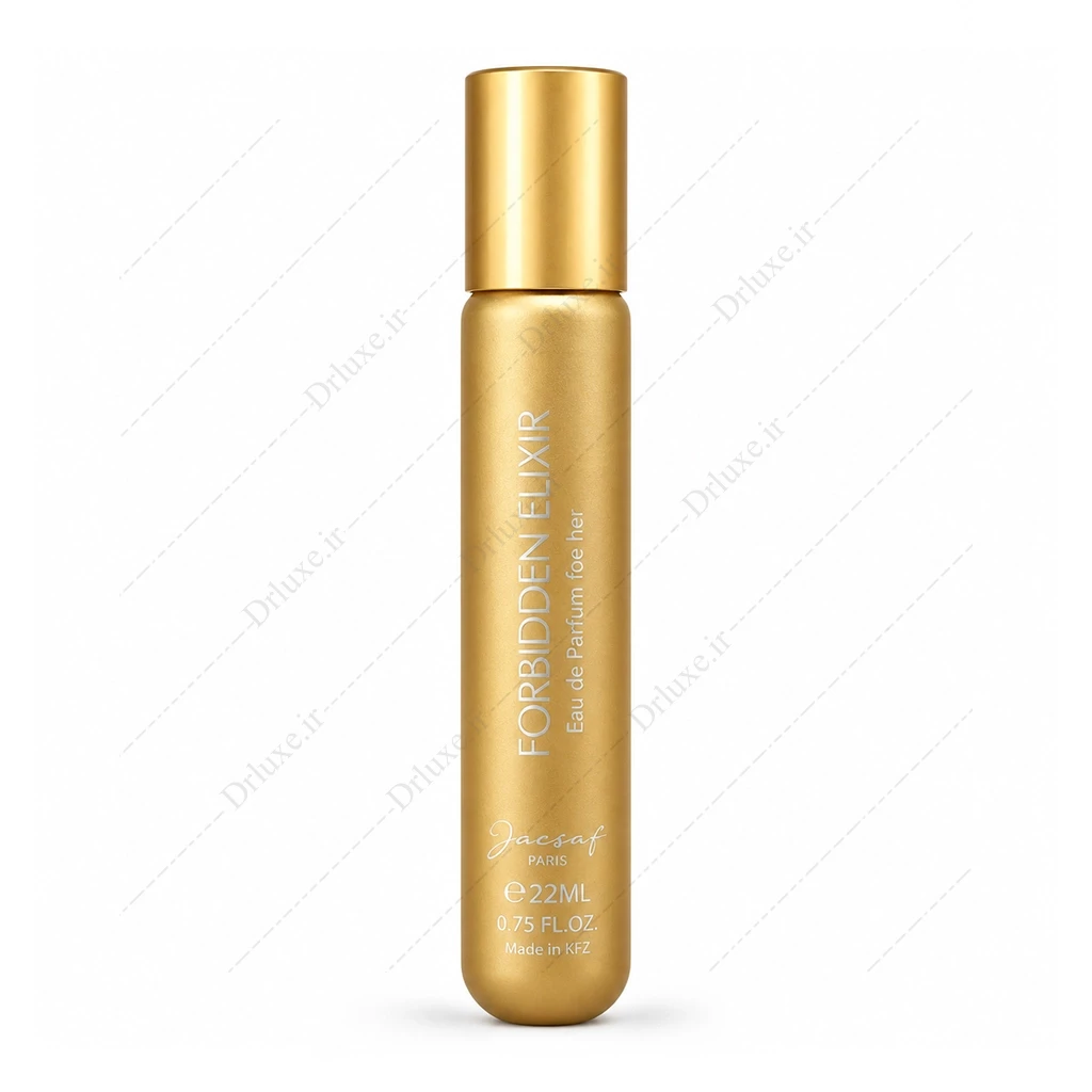 عطر جیبی زنانه فوربیدن الکسیر ژک ساف 22 میلی لیتر | گرم و شیرین